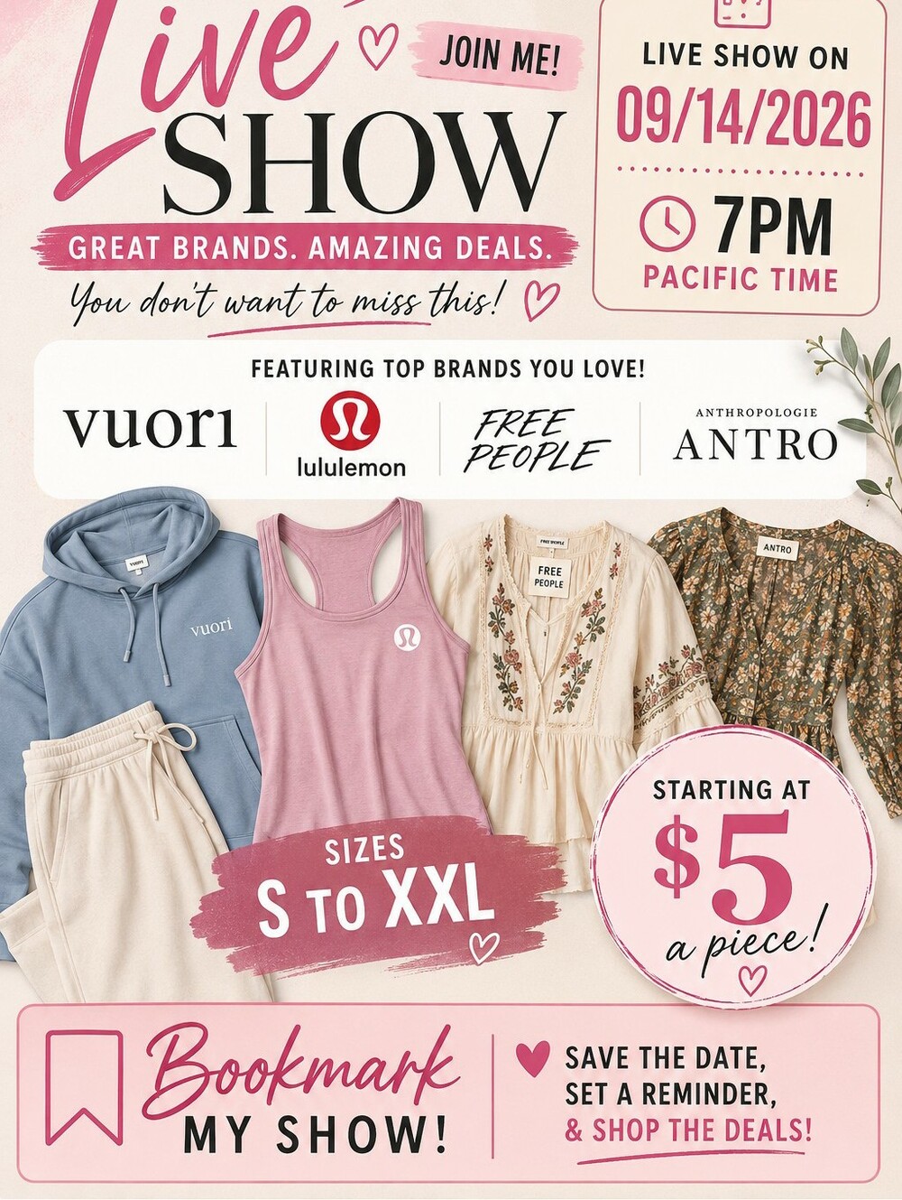 Poshmark Live 09/14